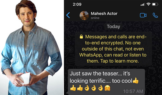 mahesh babu wattup dp