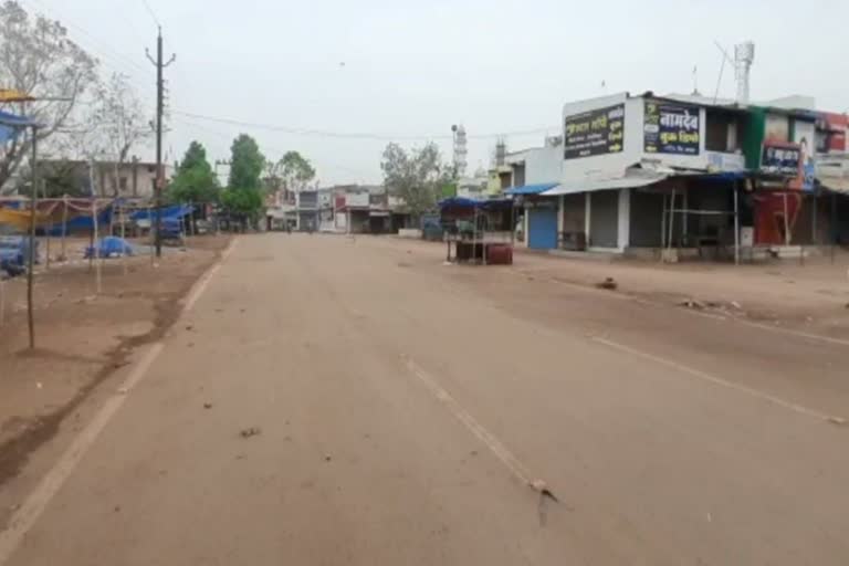 Lockdown in many districts of Chhattisgarh