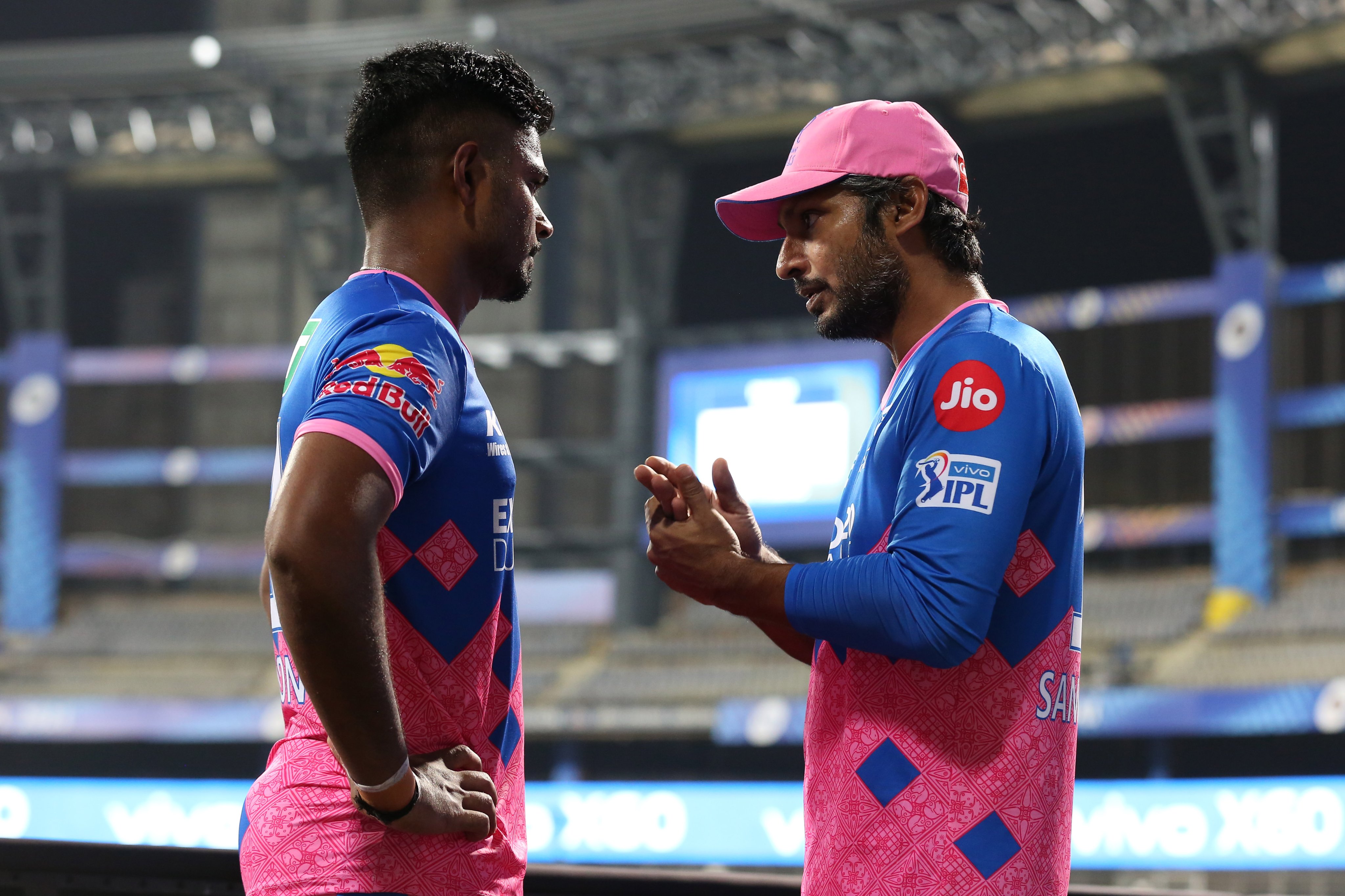 Sanju Samson and Kumar Sangakkara