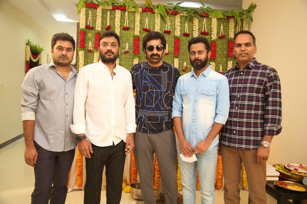 raviteja new movie launched