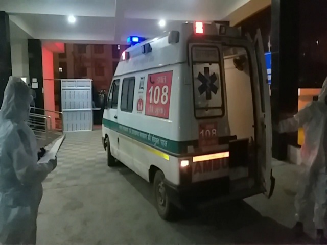 Reduction in number of ambulances for covid patients in jharkhand