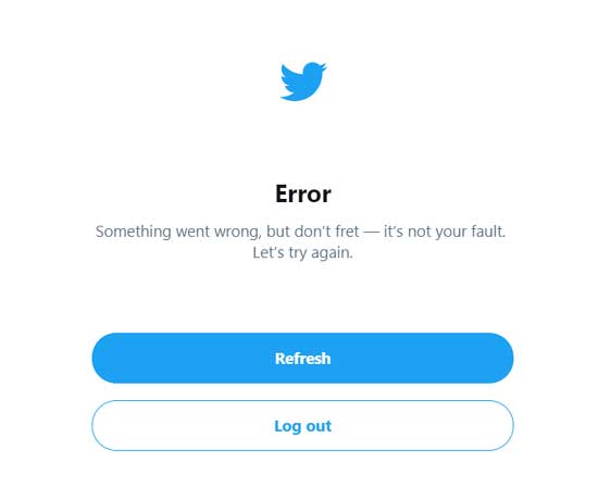 twitter goes down