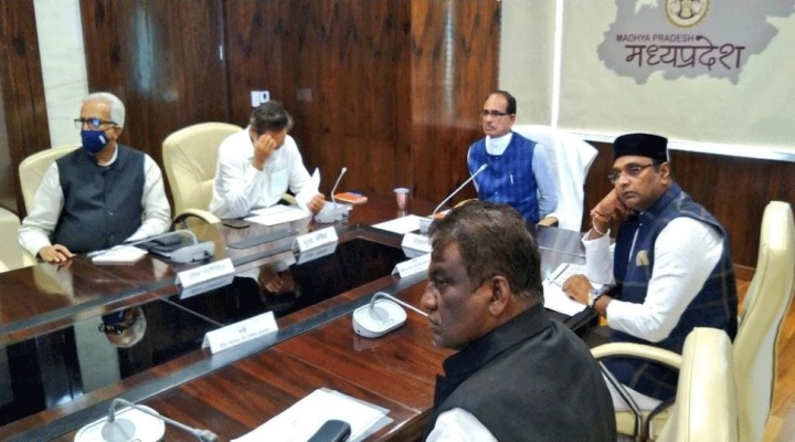 CM Shivraj will hold Corona review meeting