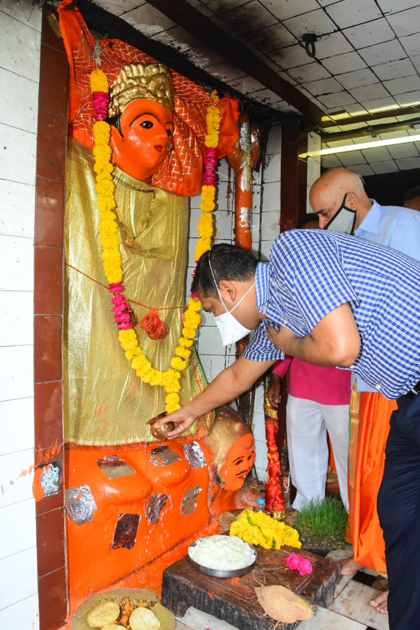 Twenty four Khamba Mata Temple