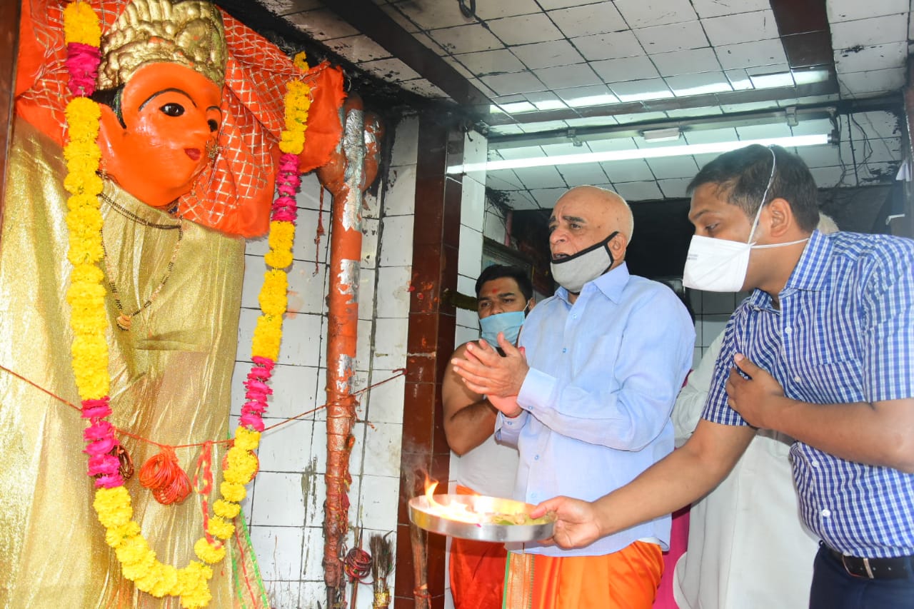 Twenty four Khamba Mata Temple