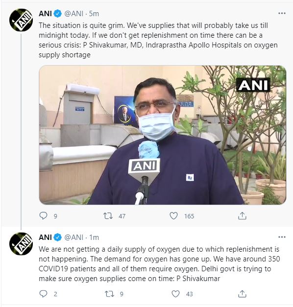 delhi oxygen shortage full story kejriwal anil vij sisodia delhi high court max