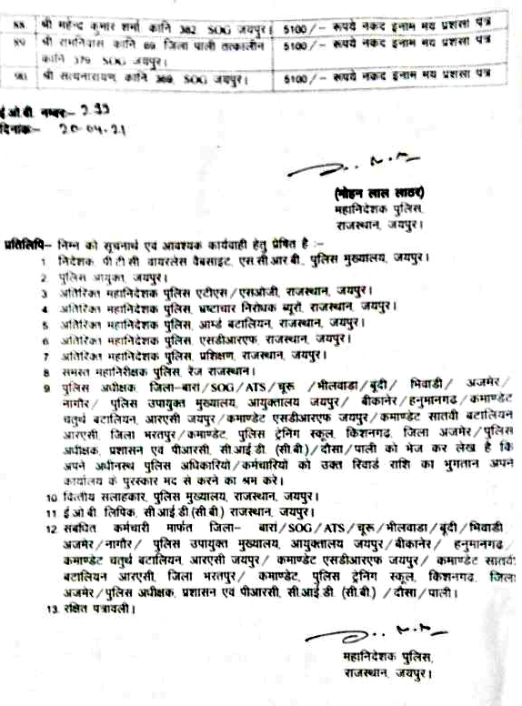 rajasthan police  anandpal encounter  jaipur latest news  rajasthan crime  डीजीपी एमएल लाठर  कुख्यात गैंगस्टर आनंदपाल  Notorious gangster Anandpal  DGP ML Leather  राजस्थान पुलिस