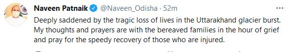 ଉତ୍ତରାଖଣ୍ଡ ହିମସ୍ଖଳନରେ 8 ମୃତ, 384 ଉଦ୍ଧାର, ଶୋକବ୍ୟକ୍ତ କଲେ ମୁଖ୍ୟମନ୍ତ୍ରୀ