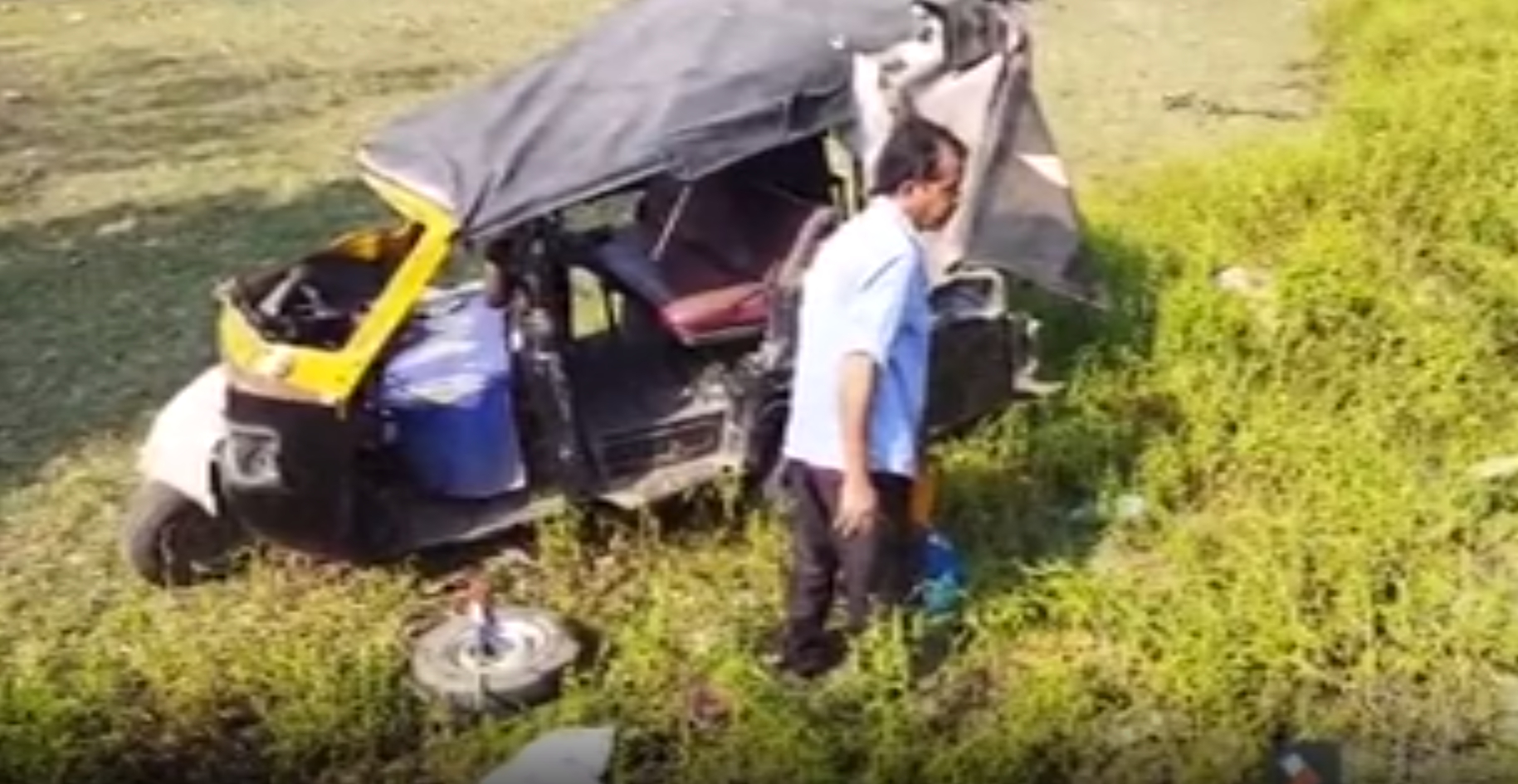 শিৱসাগৰৰ আমগুৰিত ট্ৰেক্টৰ, ট্ৰাক আৰু টেম্পোৰ মাজত সংঘৰ্ষ