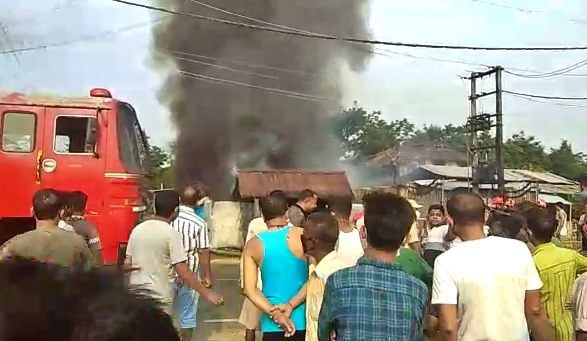 massive-fire-incident-at-golaghat