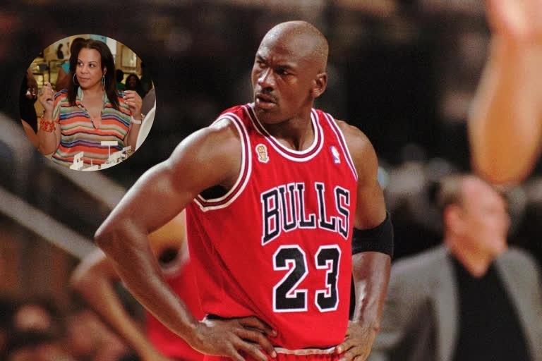 michael jordan juanita vanoy