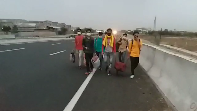 भीलवाड़ा के मजदूरों का पलायन, Migration of laborers of Bhilwara