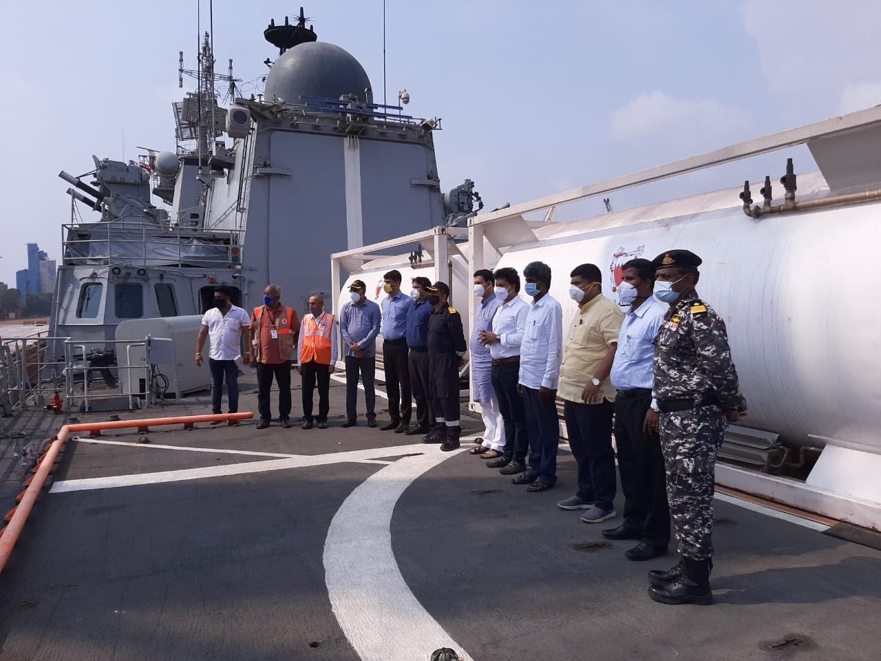 officers at ins talwar