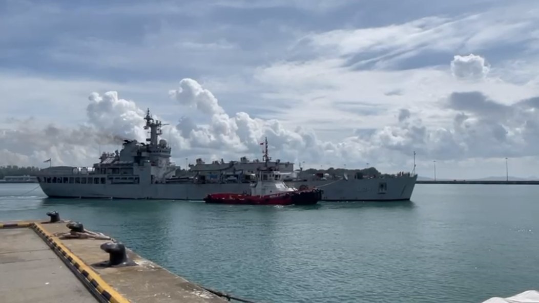 medical supplies on ins iravat ship