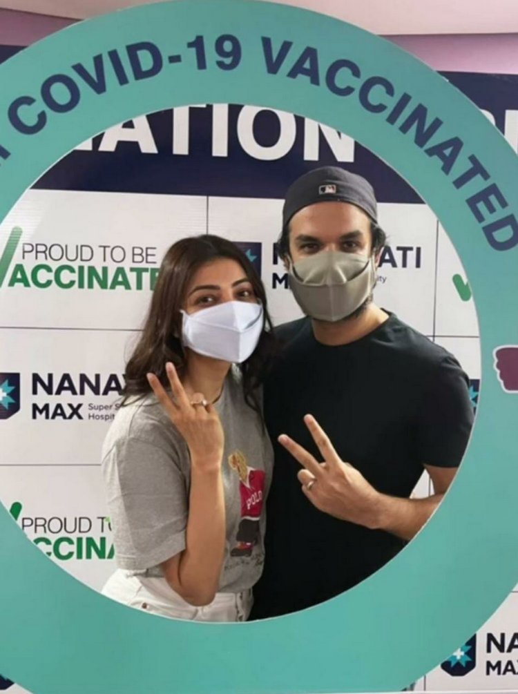 kajal corona vaccine