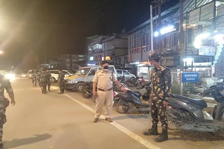 Night curfew in Arunachal