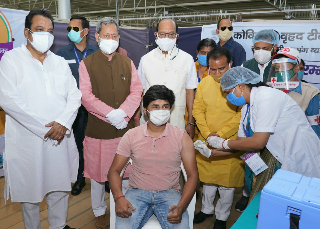 vaccination in uttarakhand.