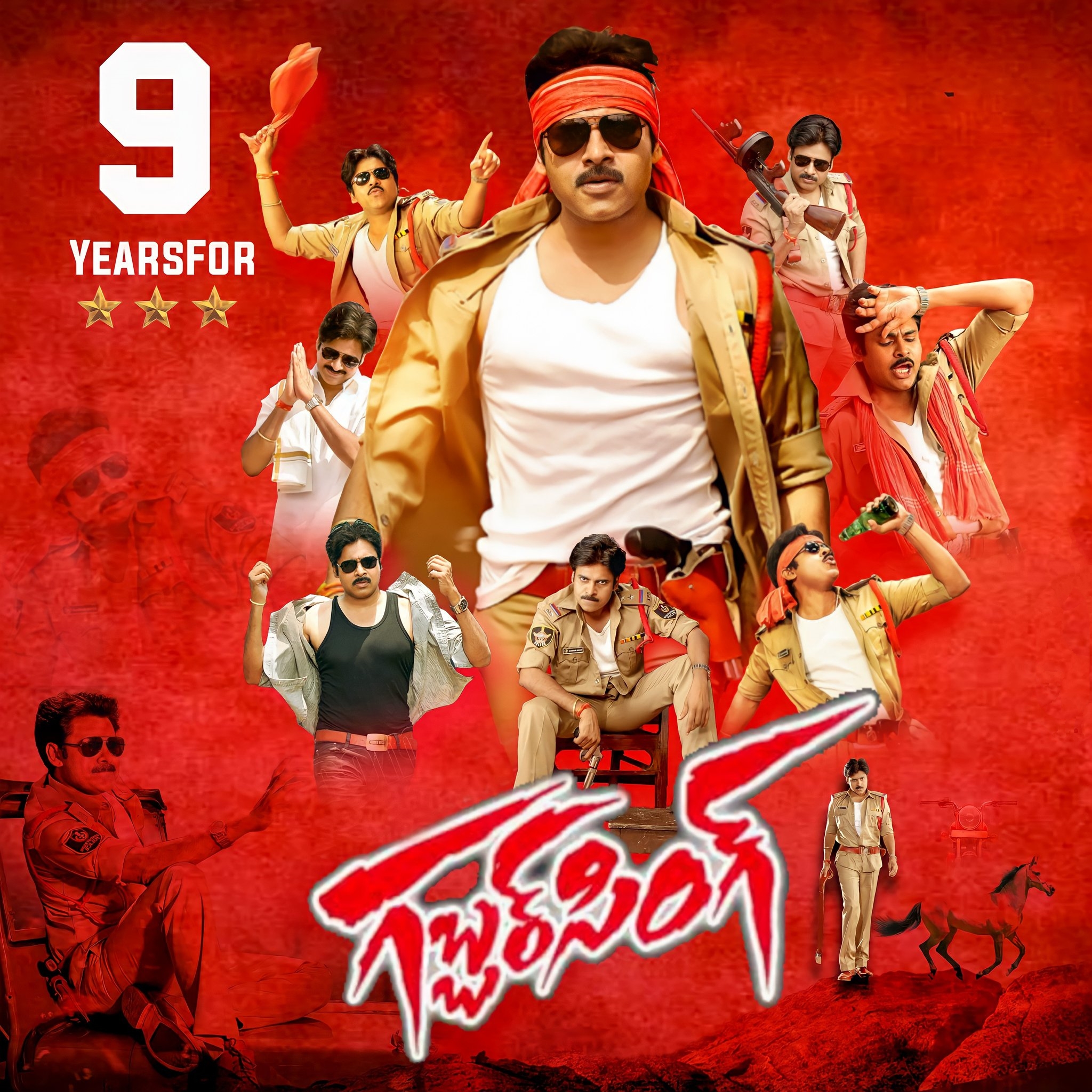 9 years for Pawan Kalyan's Gabbar Singh