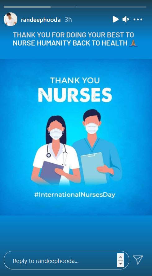 Bollywood stars salute nurses' efforts on International Nurses Day