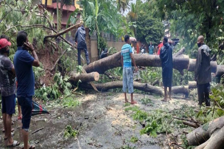 Home damage Goa tauktae cyclone