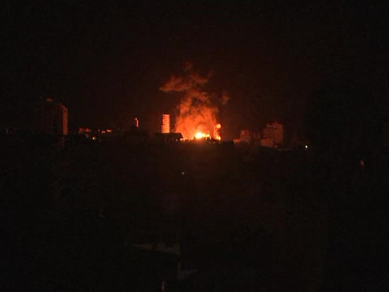 Israel stages new round of heavy airstrikes on Gaza City