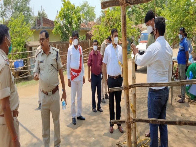 DC-SP inspected checking point in border areas of pakur