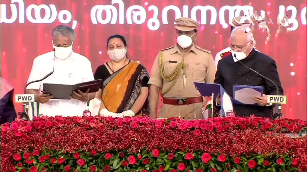 VIJAYAN CABINET SWORN