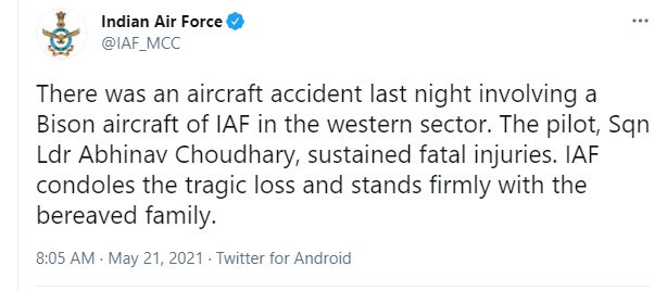 fighter aircraft crashes