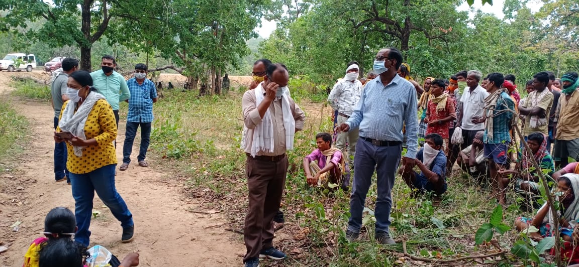 Bhopalpatnam Tehsildar Shivnath Baghel