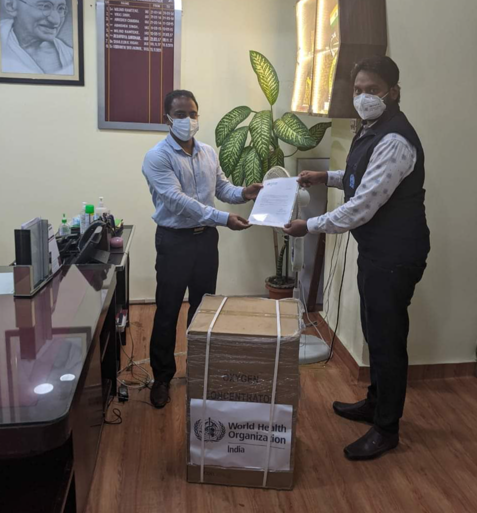 Tripura received medical equipments