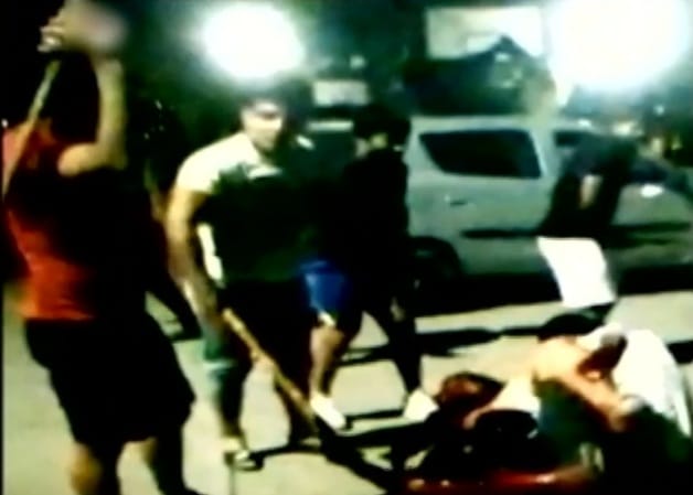 A blurred photograph of Sushil Kumar beating Sagar Dhankar has also surfaced.