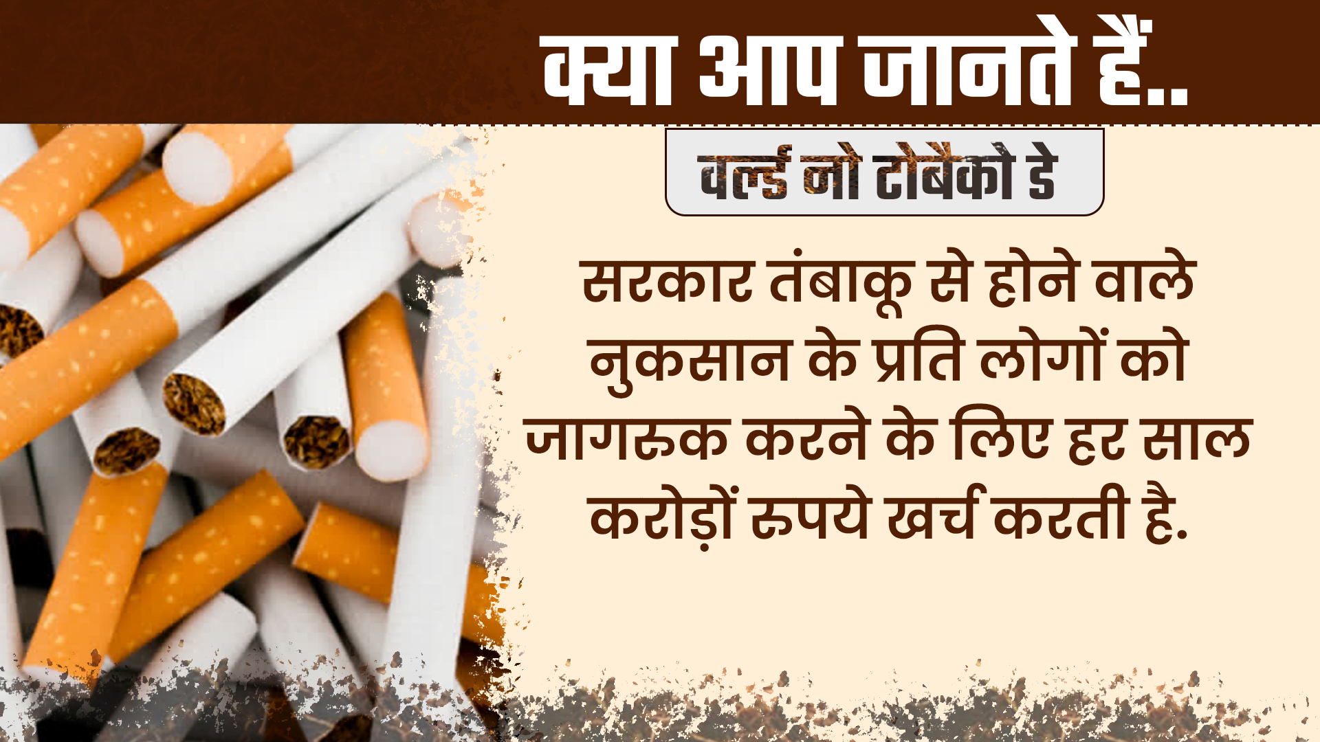 World No Tobacco Day 2021