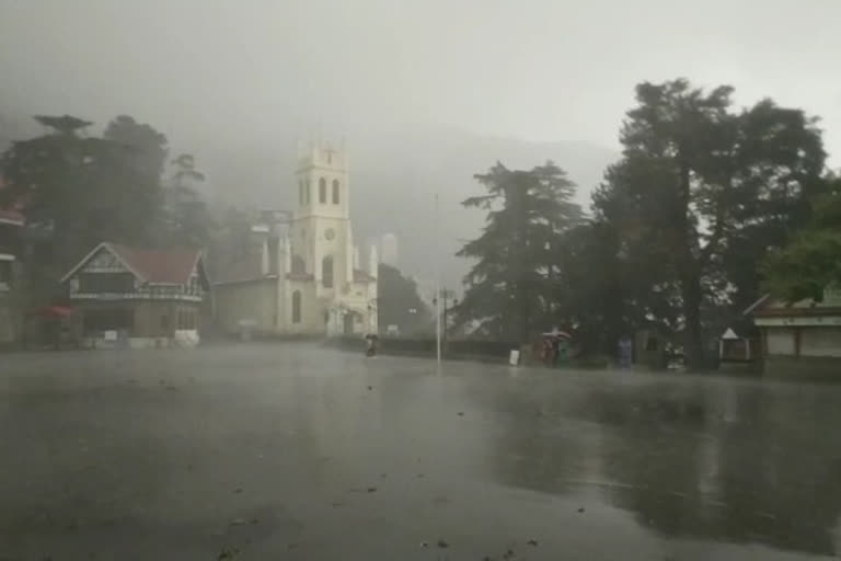 Yellow alert regarding rain in Himachal Pradesh