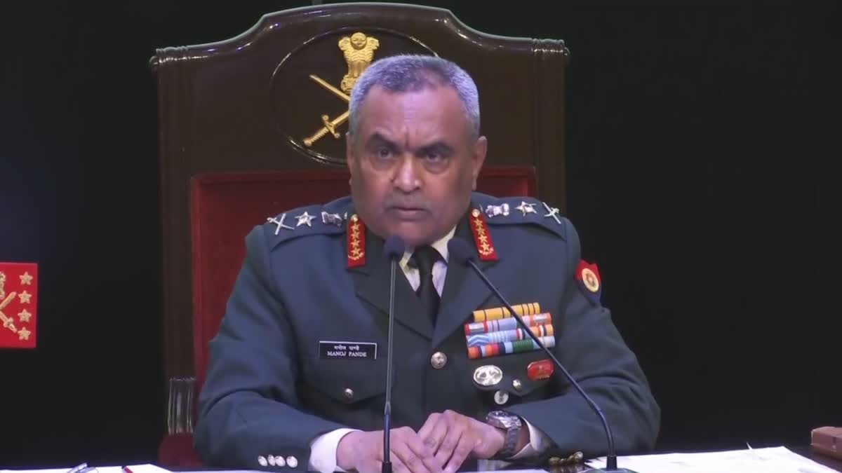 Army Chief General Manoj Pandey's PC