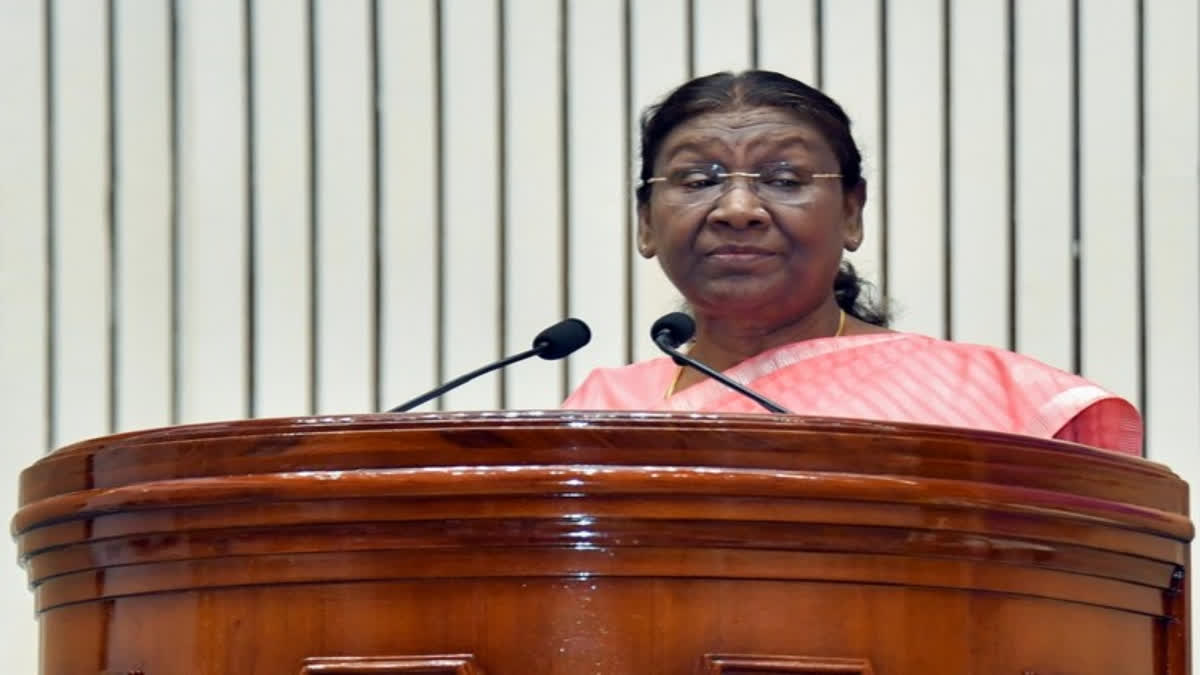 President Droupadi Murmu (Photo: ANI)