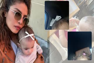 Priyanka Chopra daughter Malti clicks selfies, actress shares cute pics
