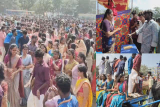 Pongal celebration at a private medical college in chennai Velappanchavadi