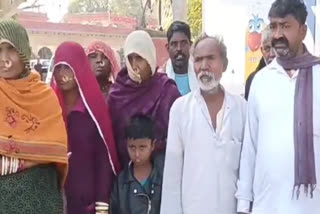 Gadiya Lohar protest over hiked rate of shops