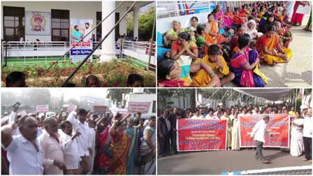 Mid Day Meal Workers at Prajavani