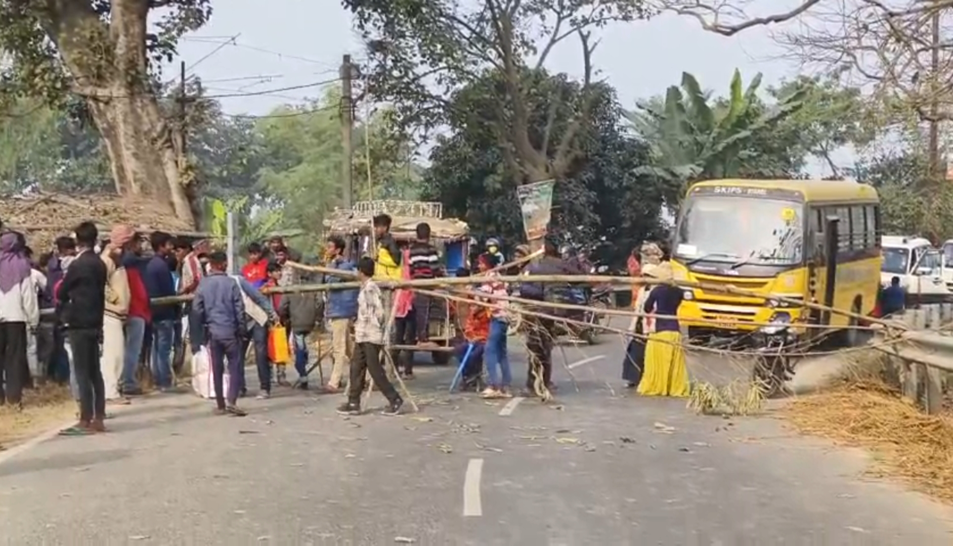 Road Accident In Darbhanga