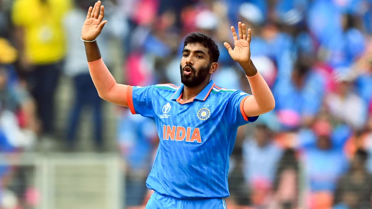 Jasprit Bumrah in champions trophy