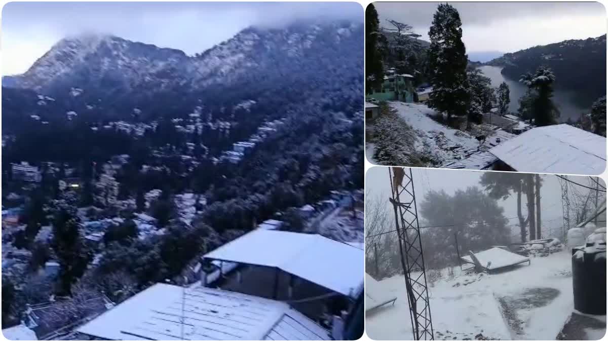 SNOWFALL IN NAINITAL