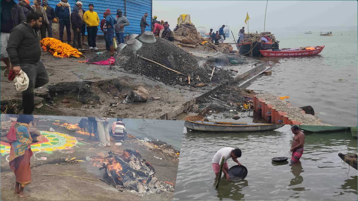 Gold In The Ashes: Unique Struggle To Earn Livelihood At A Varanasi Ghat