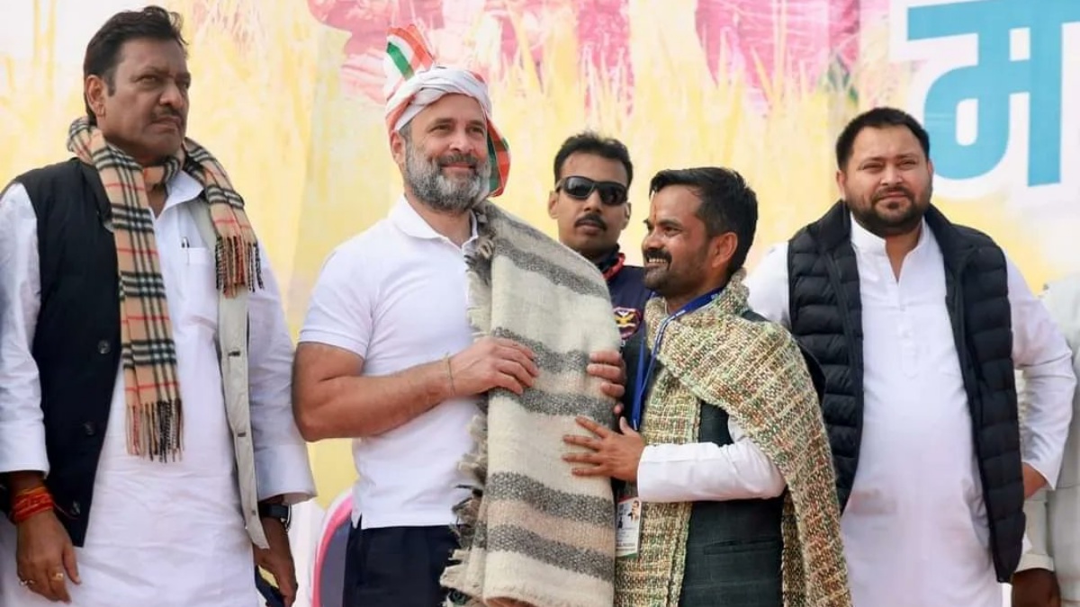 Rahul Gandhi Bihar Visit