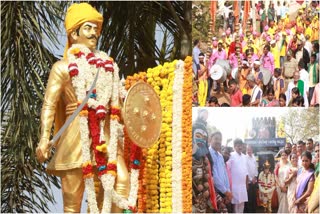 FLAGGED OFF TO SANGOLLI RAYANNA FESTIVAL