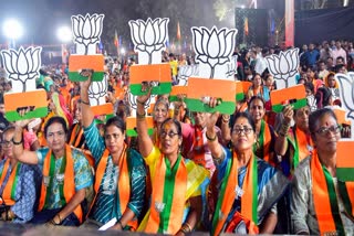 BJP STRENGTHENS WOMEN PRESENCE  BJP WOMEN MEMBERS  BJP PUSHES FOR QUOTA FOR WOMEN  ബിജെപി