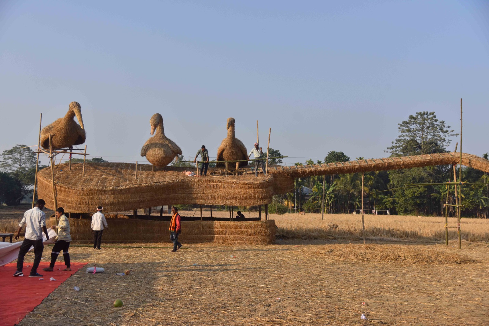 UNIQUE BHELAGHAR  IN NAGAON