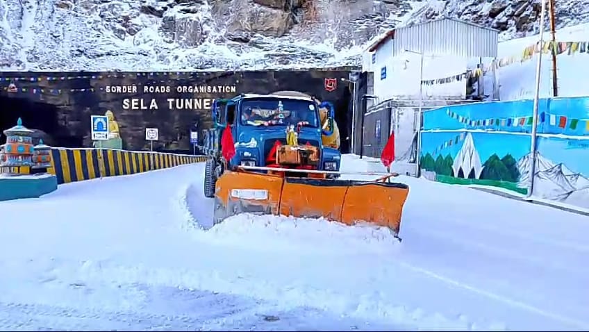 Sela Pass tunnel