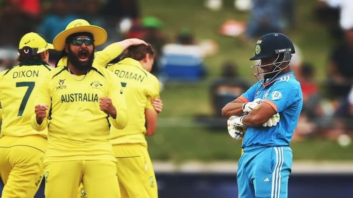 Under 19 World Cup 2024  Harjas Singh  India vs Australia  ഹർജാസ് സിങ്‌  അണ്ടര്‍ 19 ലോകകപ്പ്