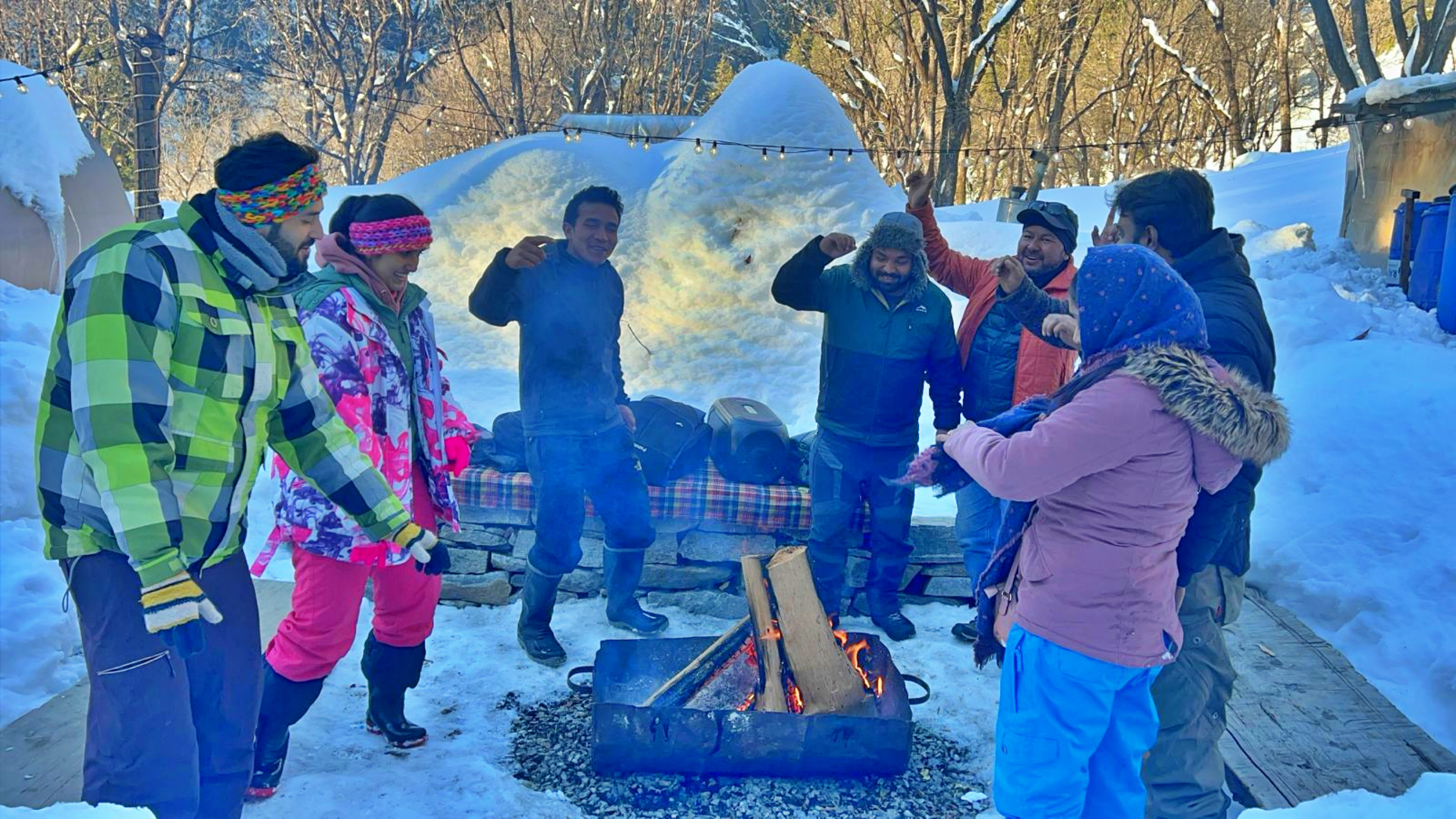 Igloo in Manali Seathan Igloo house Hampta Pass Manali Snowfall And Igloo House in Hamta